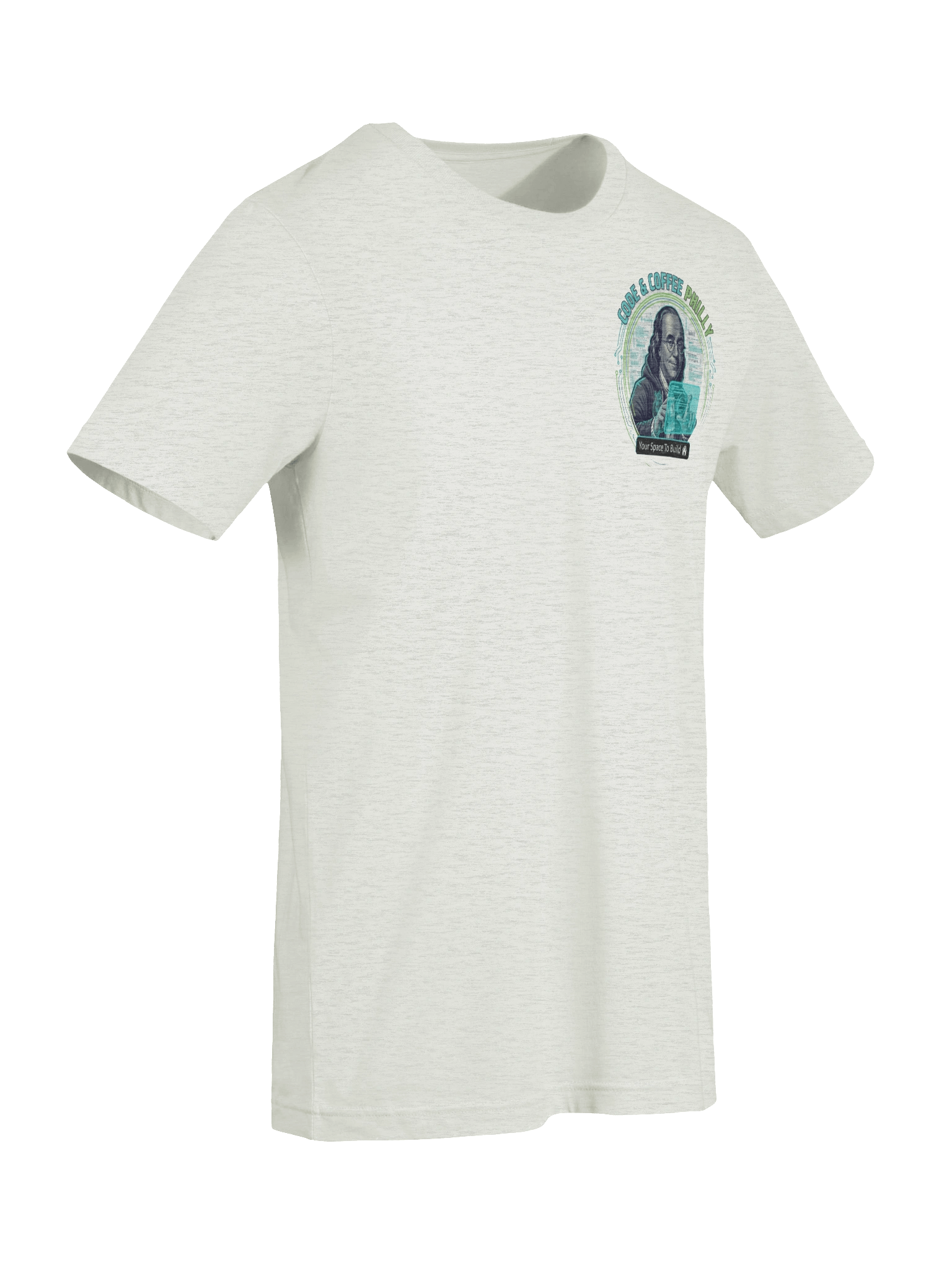 Ben Franklin "Your Space to Build" 🏠 T-shirt product image (69)