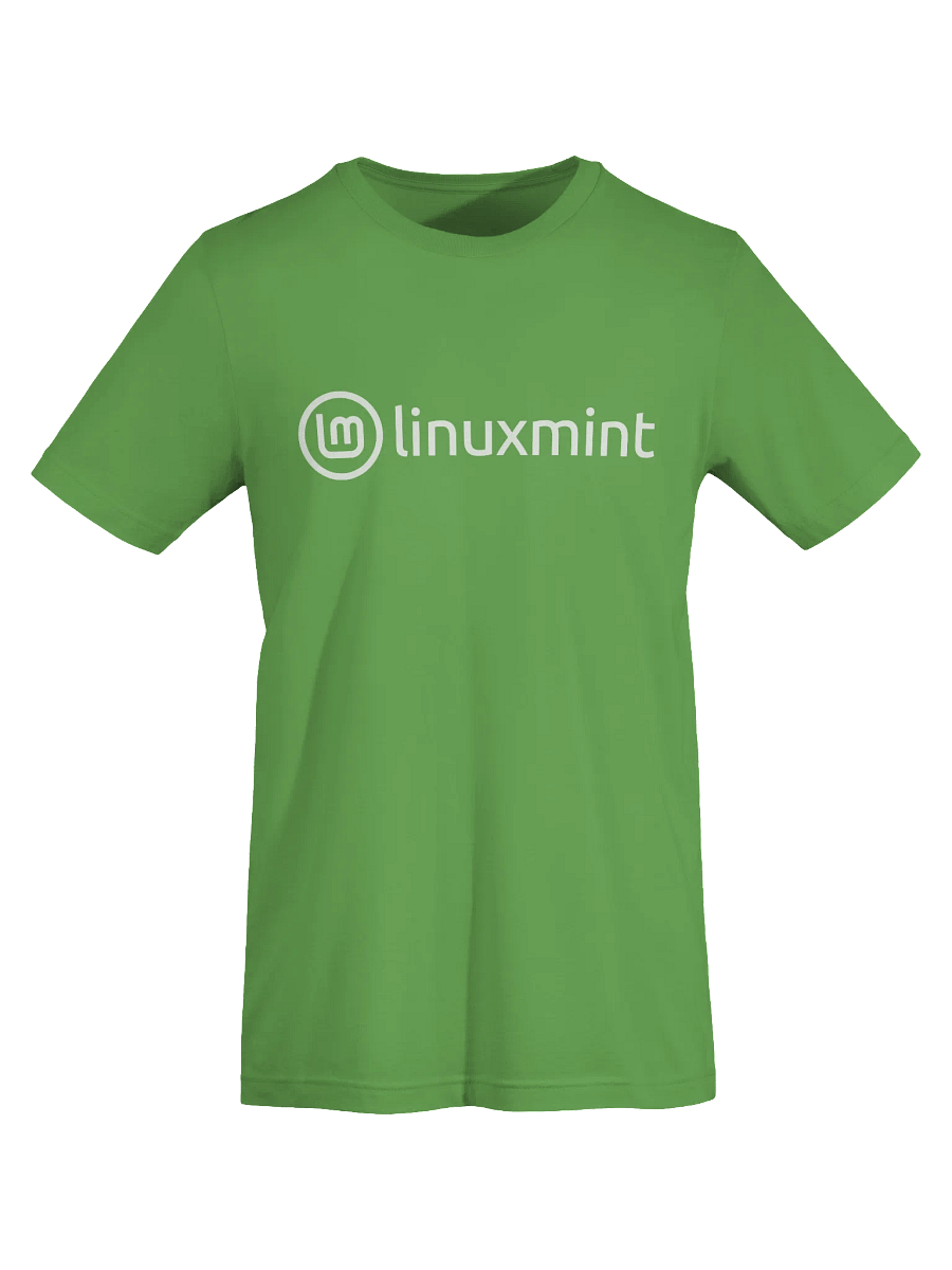 T-Shirt with Linux Mint Logo product image (5)