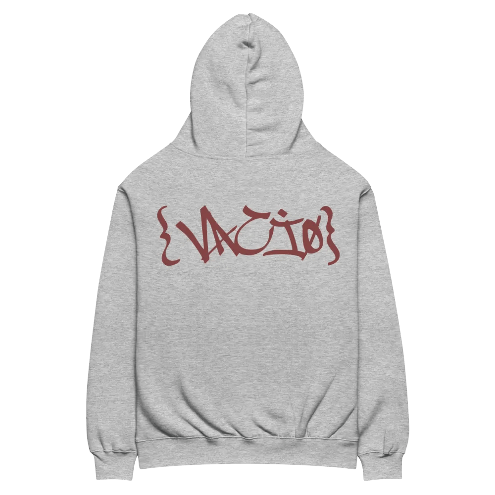 VACIO Grafitti Back Logo Relaxed Fit Hoodie (RED) product image (4)