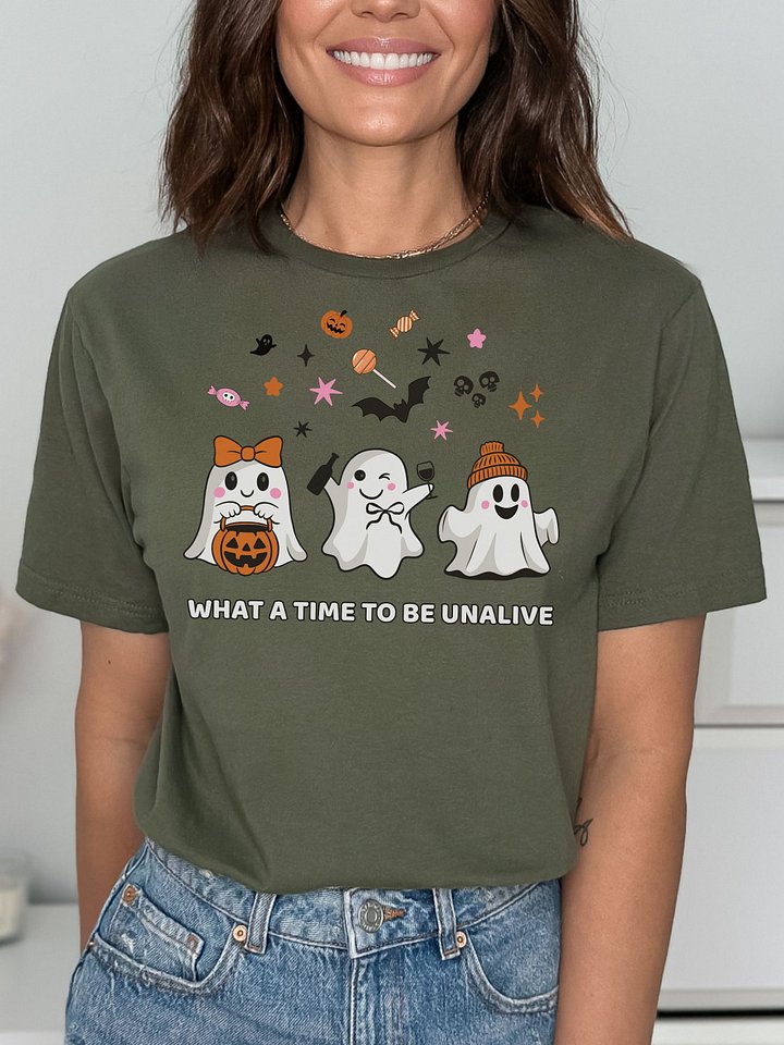 Spooky Halloween Season Ghost T-Shirt product image (1)
