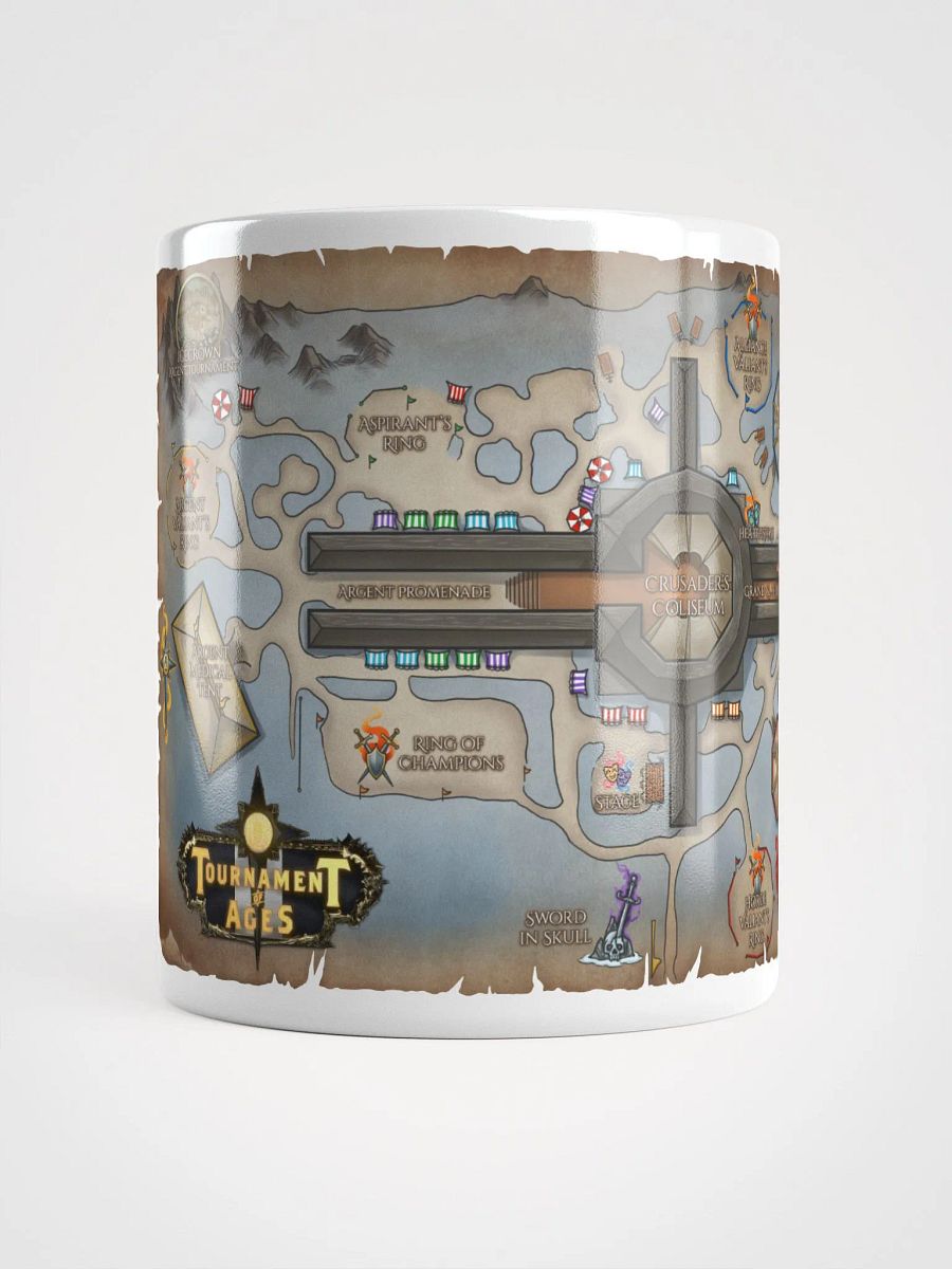 Tournament of Ages - Fairegrounds Map - White Glossy Mug product image (5)