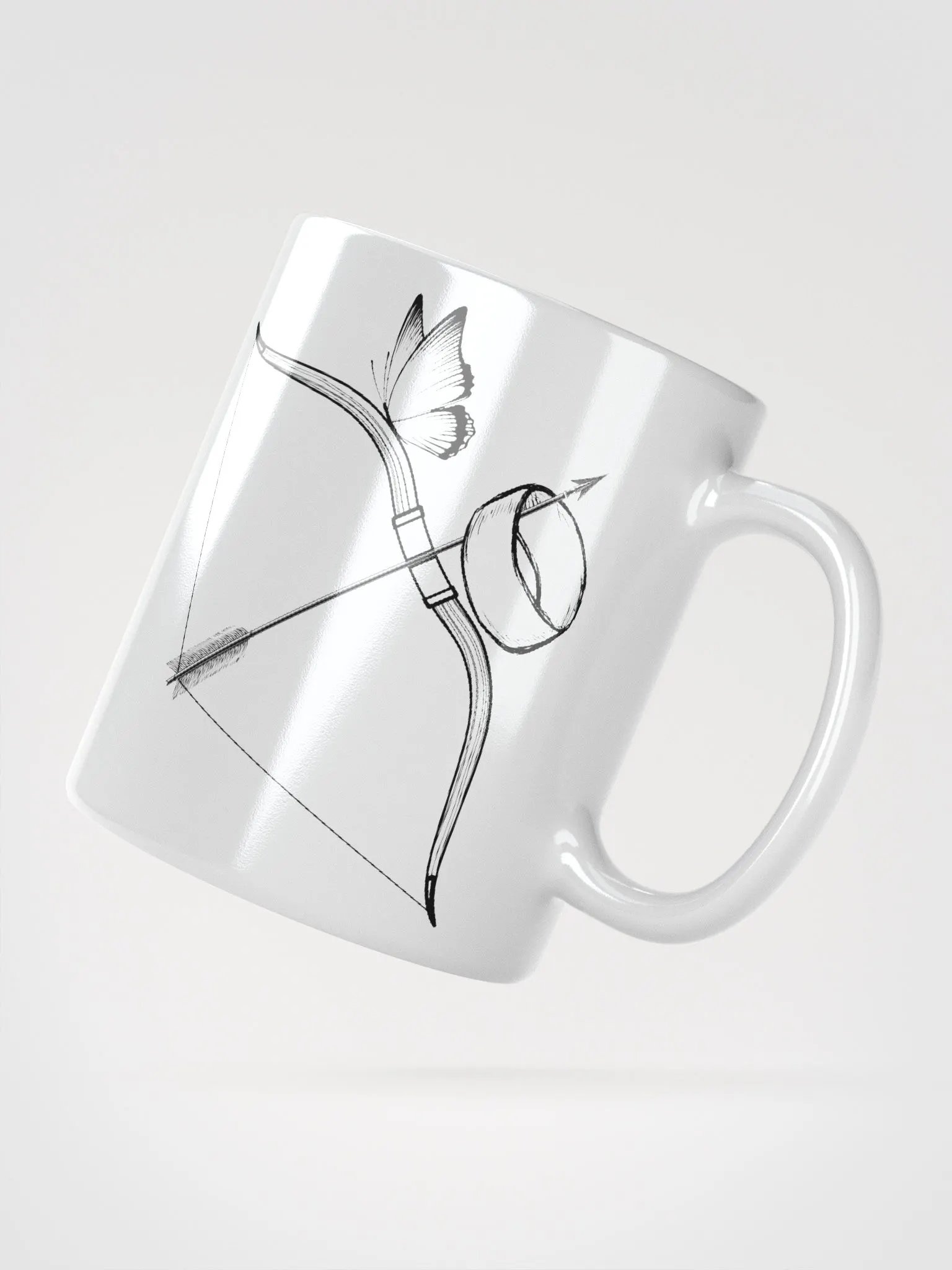 Bow, Arrow, Cuff & Butterfly Mug product image (4)