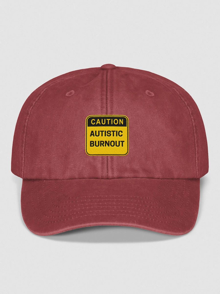 CAUTION: ASD BURNOUT vintage dad hat product image (1)