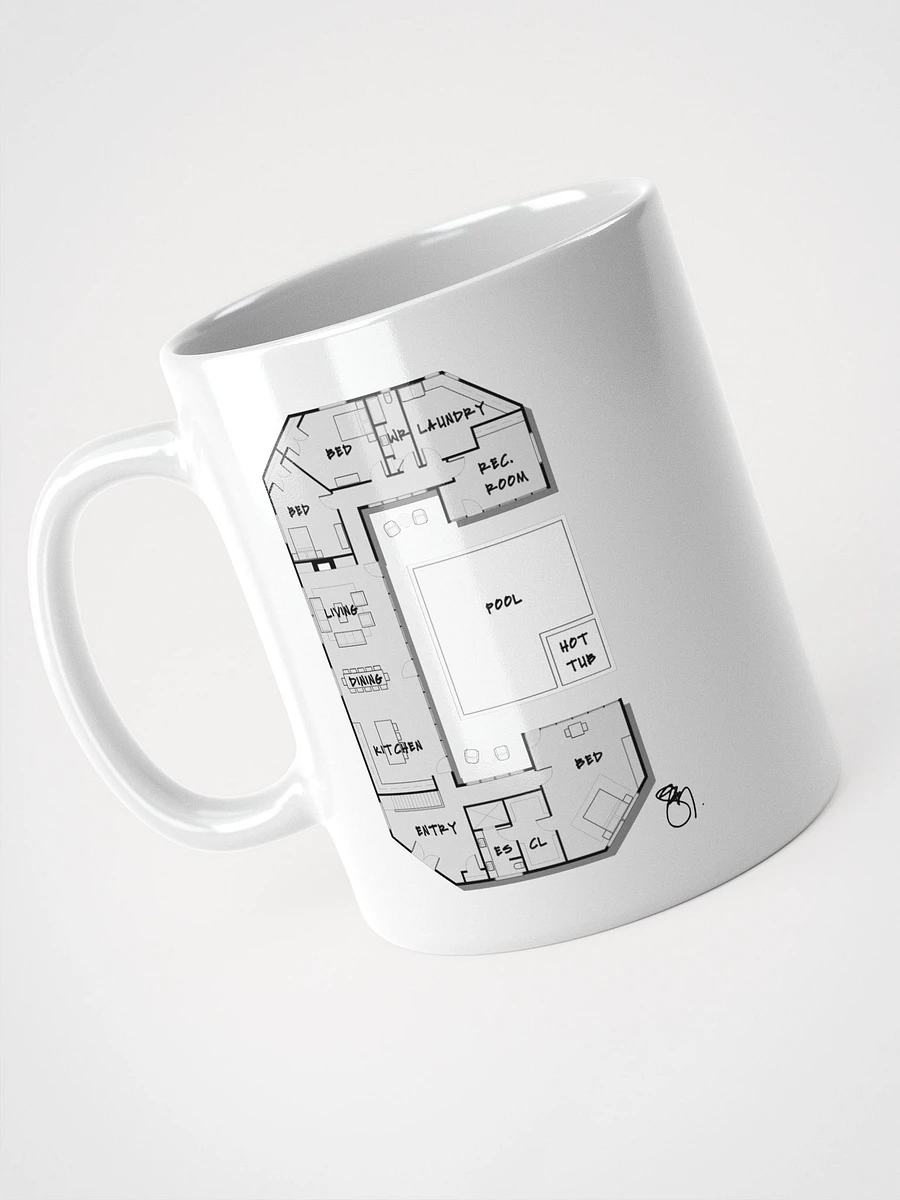 Alphabet Floor Plan Mug - C product image (2)
