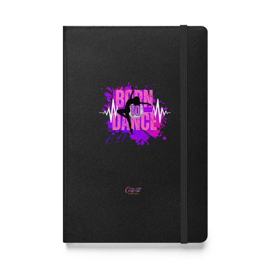 Born to Dance Her Silhouette Creativity Hardcover Journal product image (1)