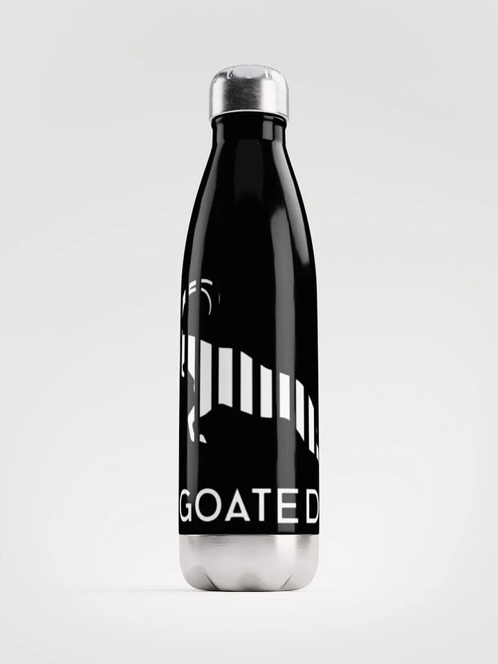 GOATED® | Stainless Steel Water Bottle -BLACK product image (1)