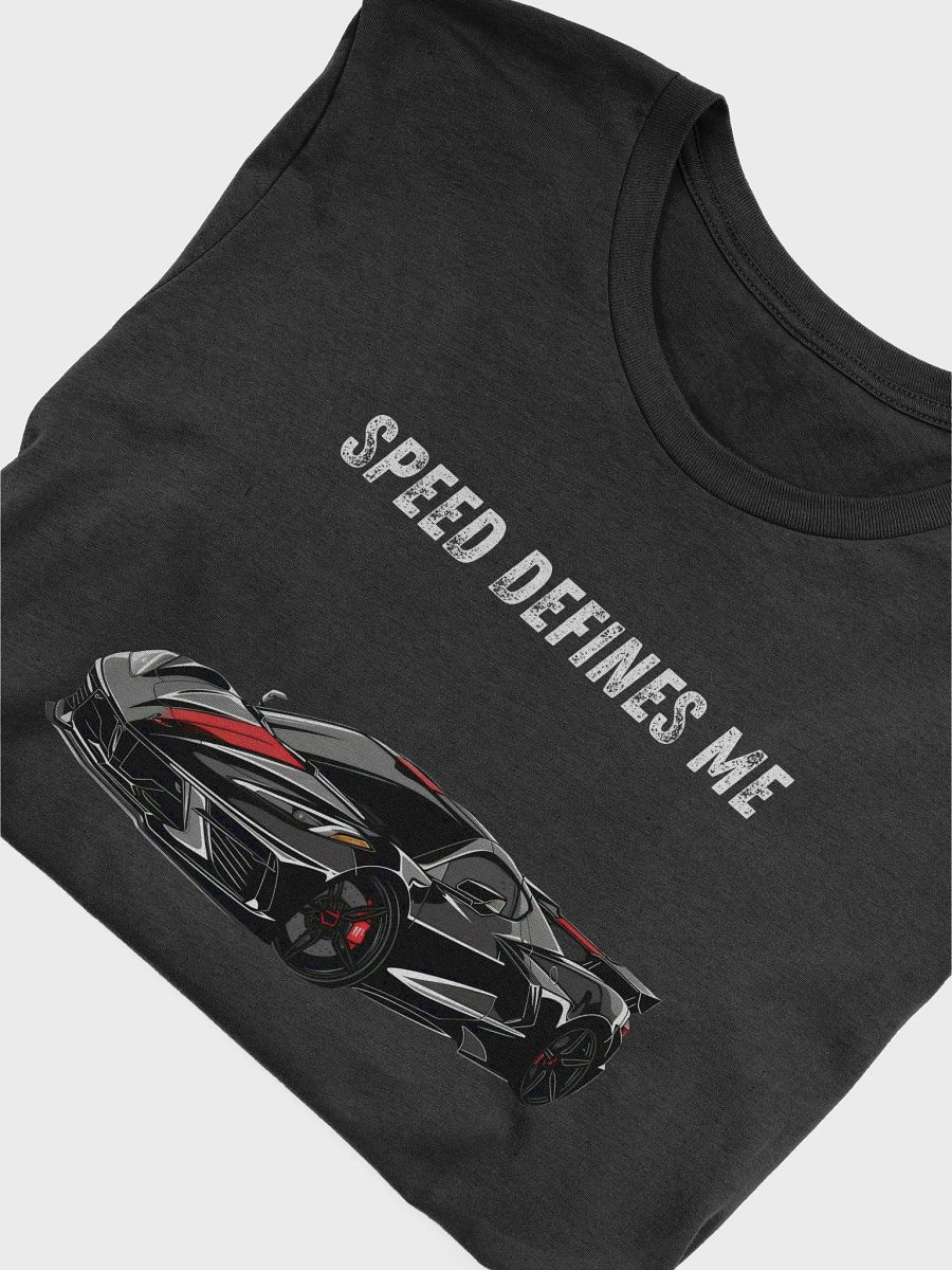 Speed Defines Me - Stylized Car Illustration T-Shirt product image (4)