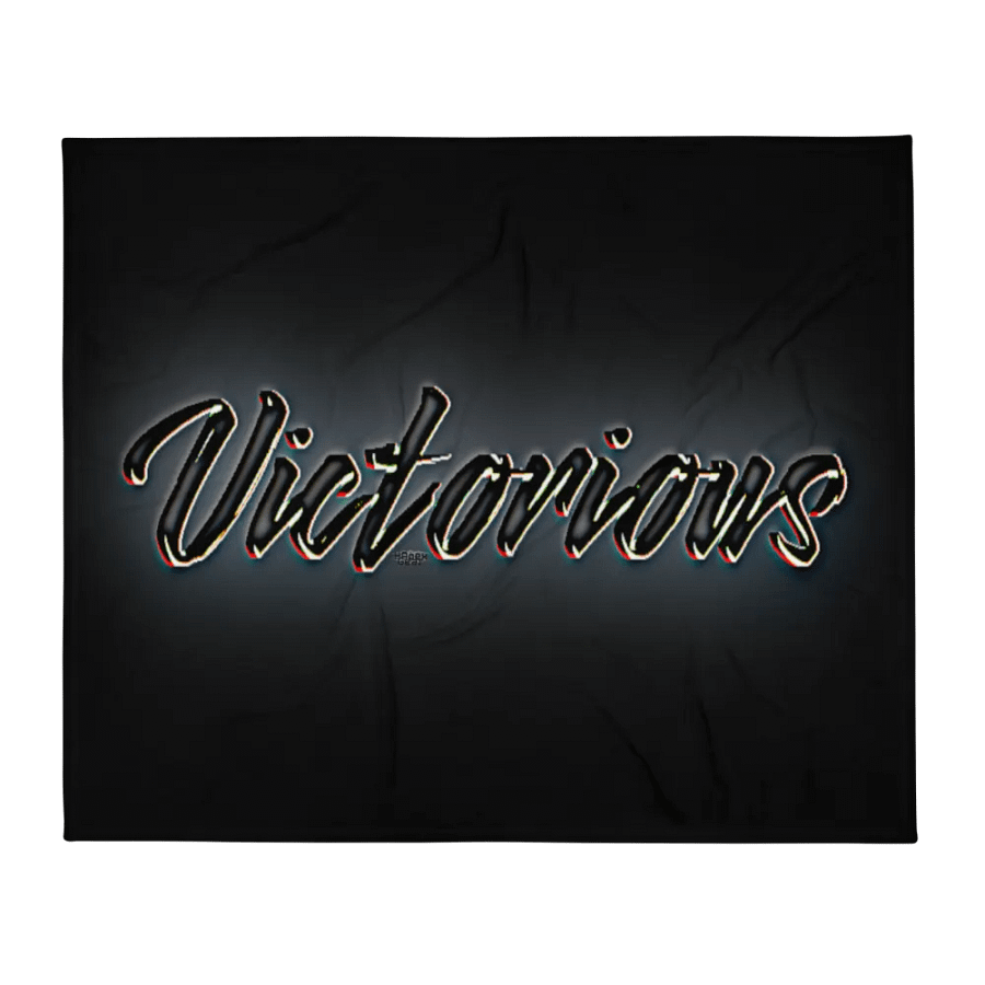 Victorious - Black - Throw Blanket product image (1)