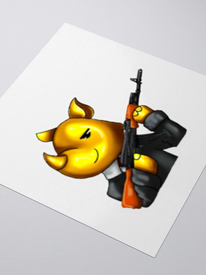 Rhyno with an AK sticker product image (1)