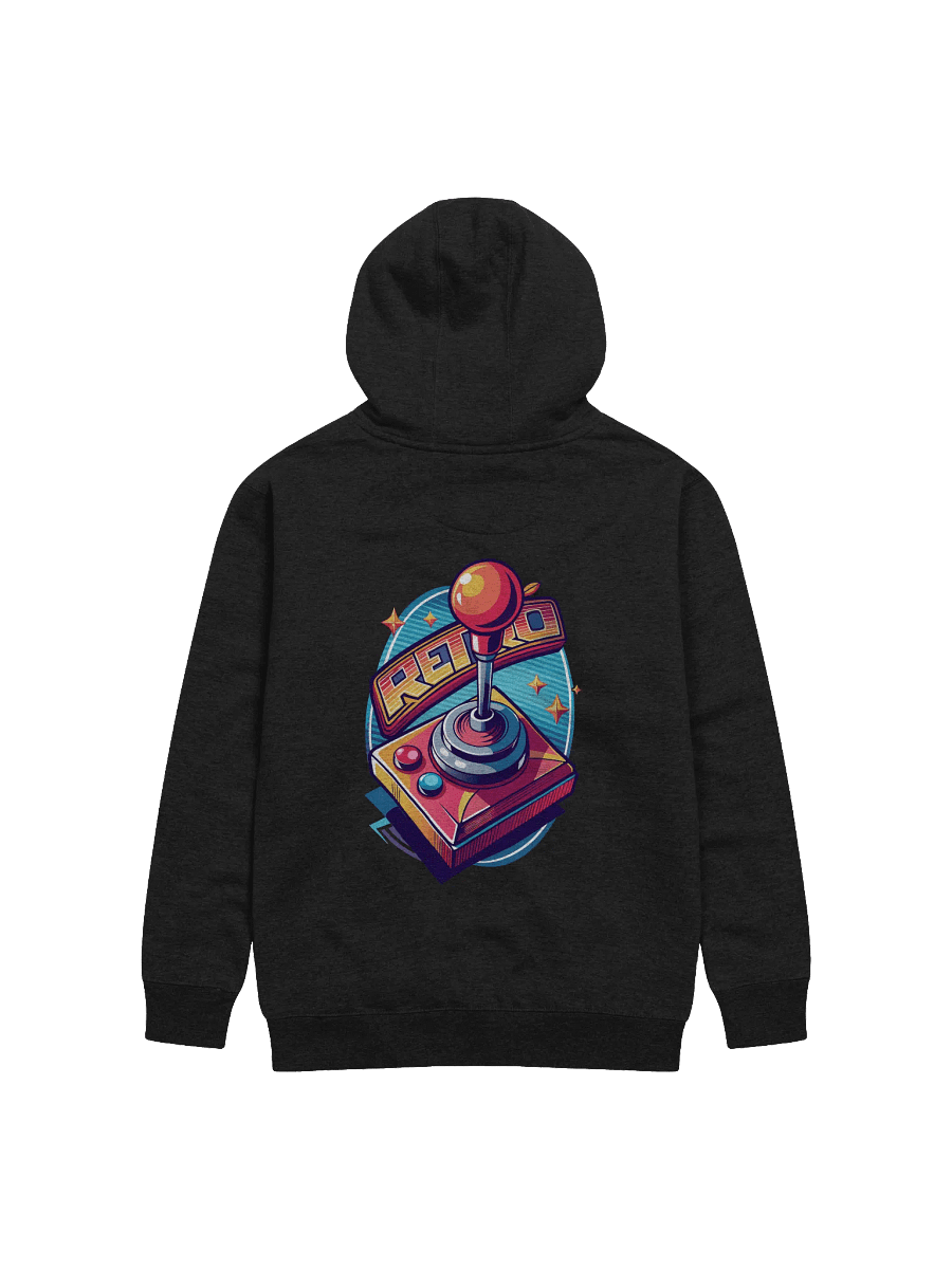 Retro Joystick Back Printed Hoodie product image (23)