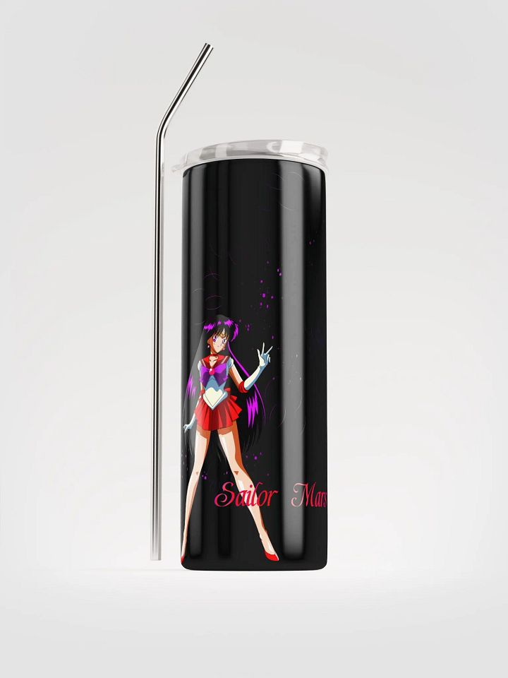 Sailor Mars Stainless Tumbler+Straw product image (1)