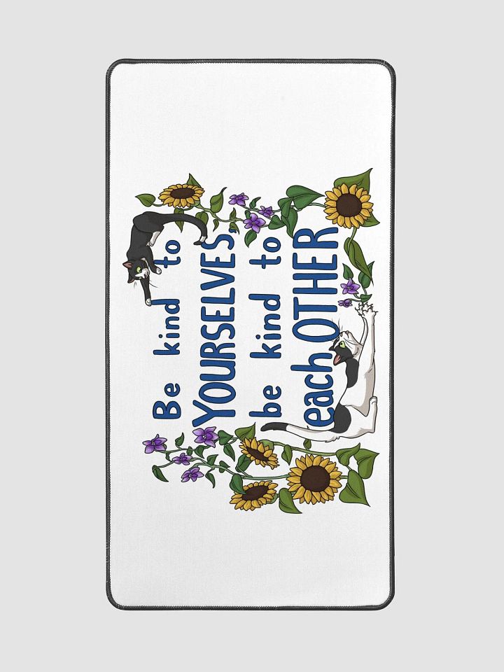 Be Kind Mouse Mat - White product image (1)