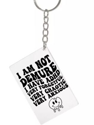 Very Chaotic Key Chain product image (1)