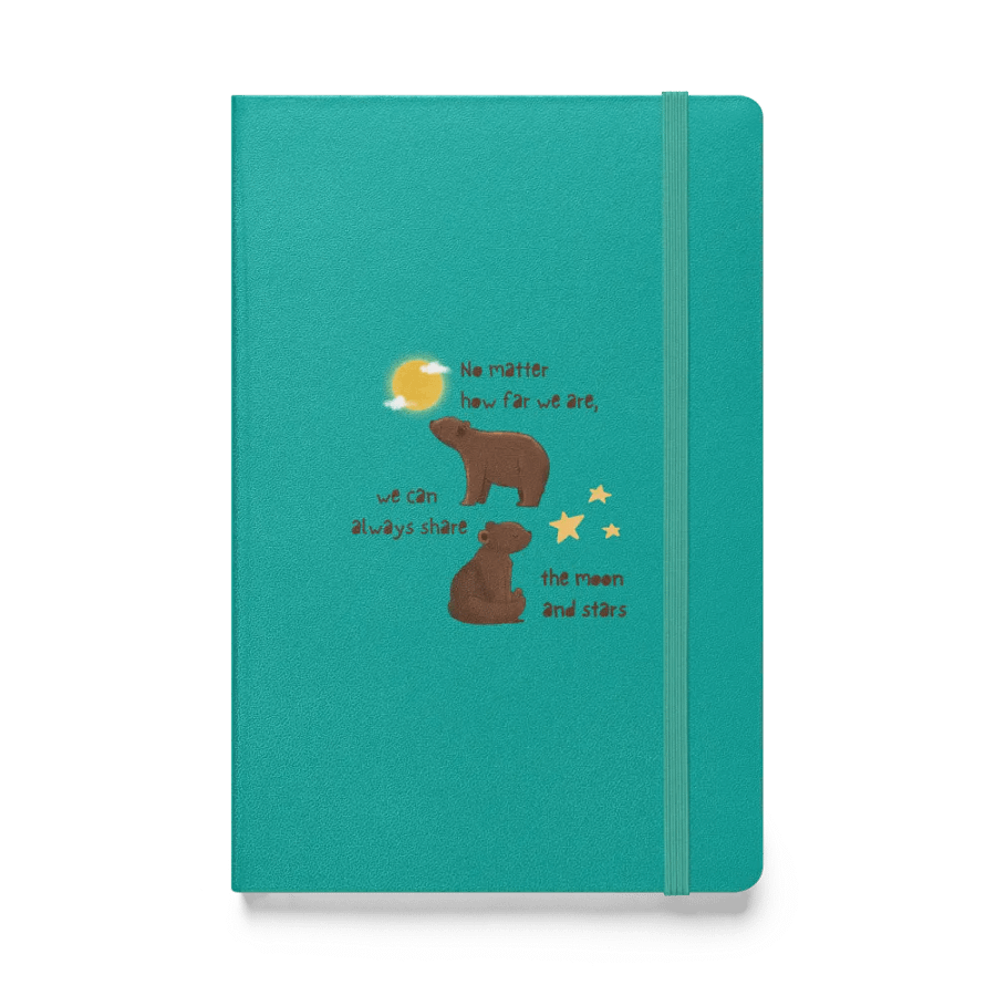 Bears, The Moon And Stars Hardcover Notebook product image (7)
