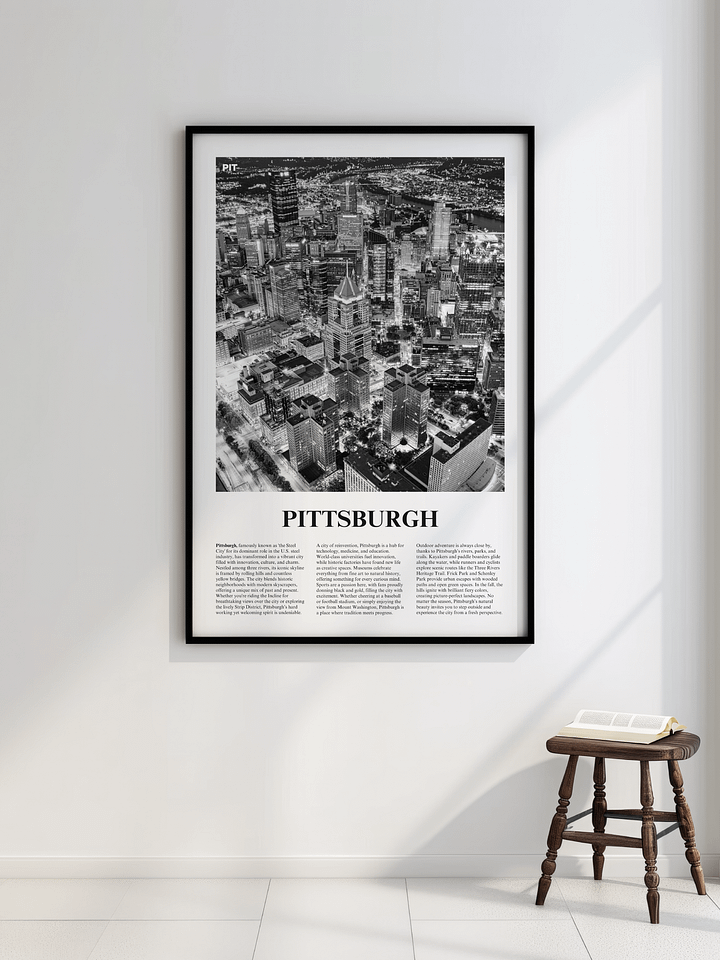 Pittsburgh 02 Newspaper Poster product image (2)
