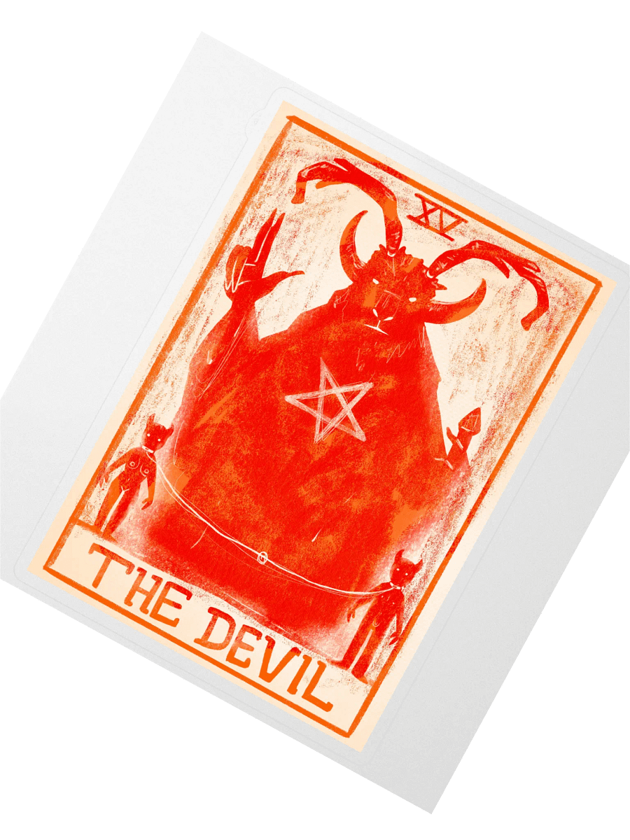 The Devil Tarot Sticker product image (2)