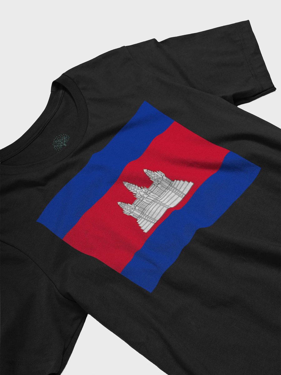 Exclusive Cambodia Flag Unisex T-Shirt - Supersoft Tee product image (5)