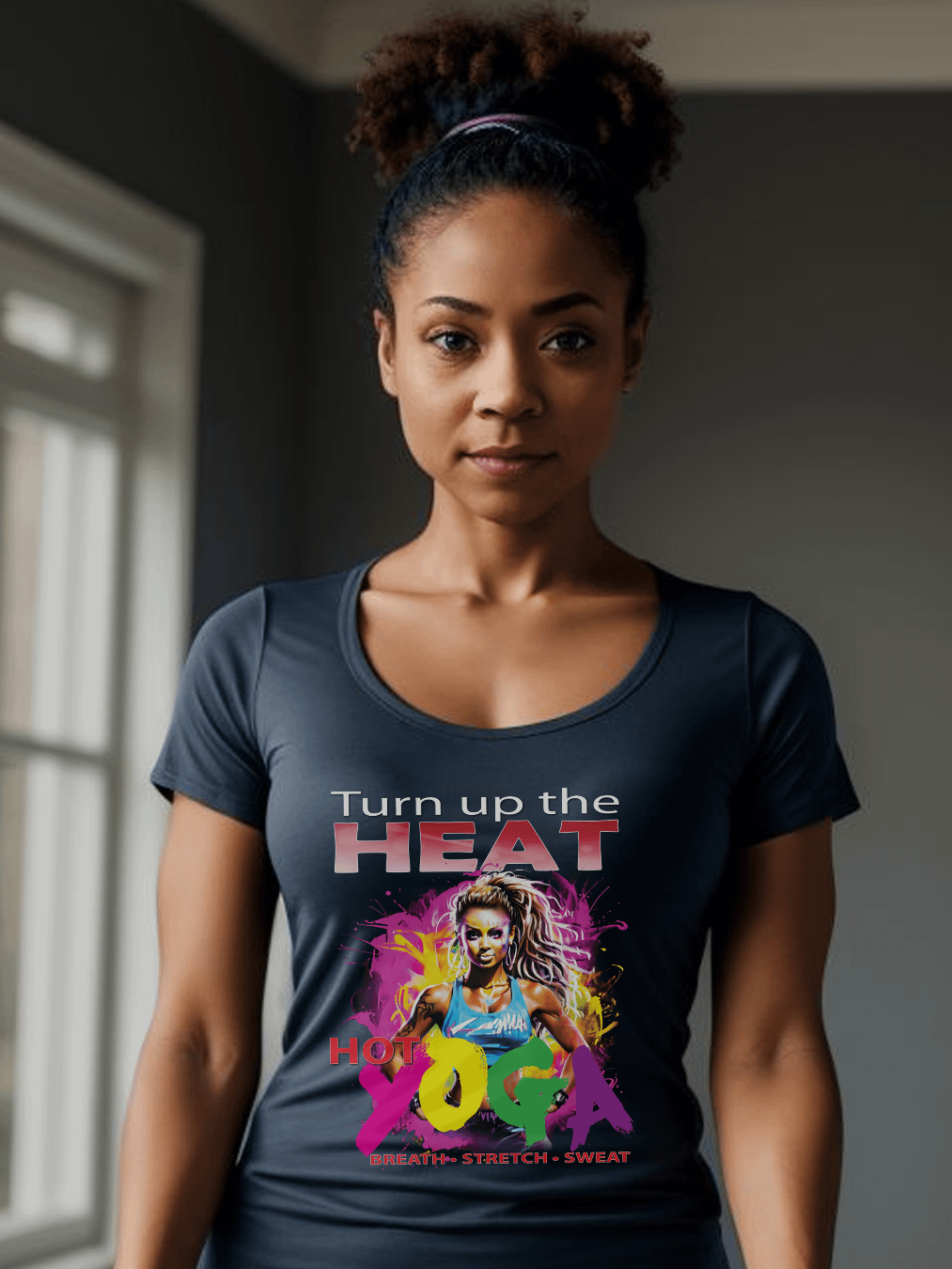 Turn Up The Heat Hot Yoga Fitness Dance Class Instructor product image (1)