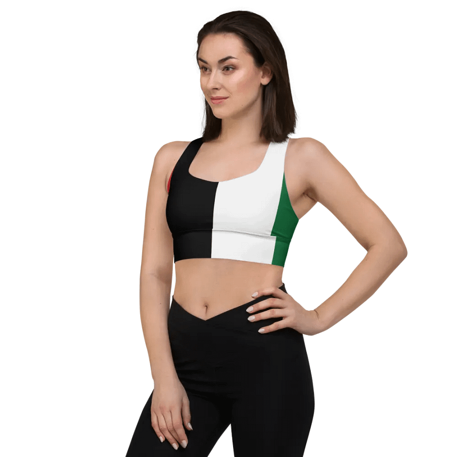 Palestine - Longline Sports Bra product image (3)