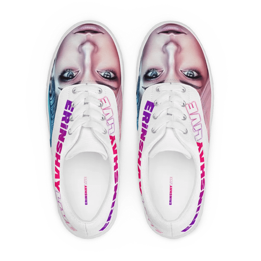 ErinShayLive - Woman's lace up canvas shoes product image (8)