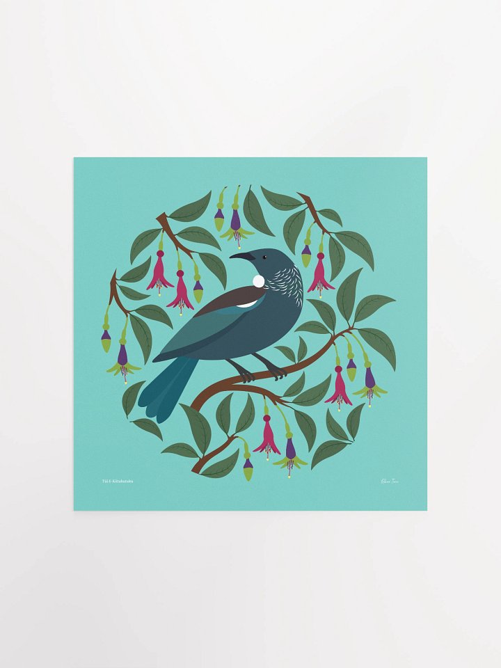 Tūī in Kōtukutuku Unframed Wall Art product image (4)