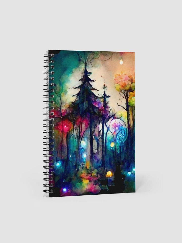 Enchanted Forest Dreams Spiral Notebook product image (1)