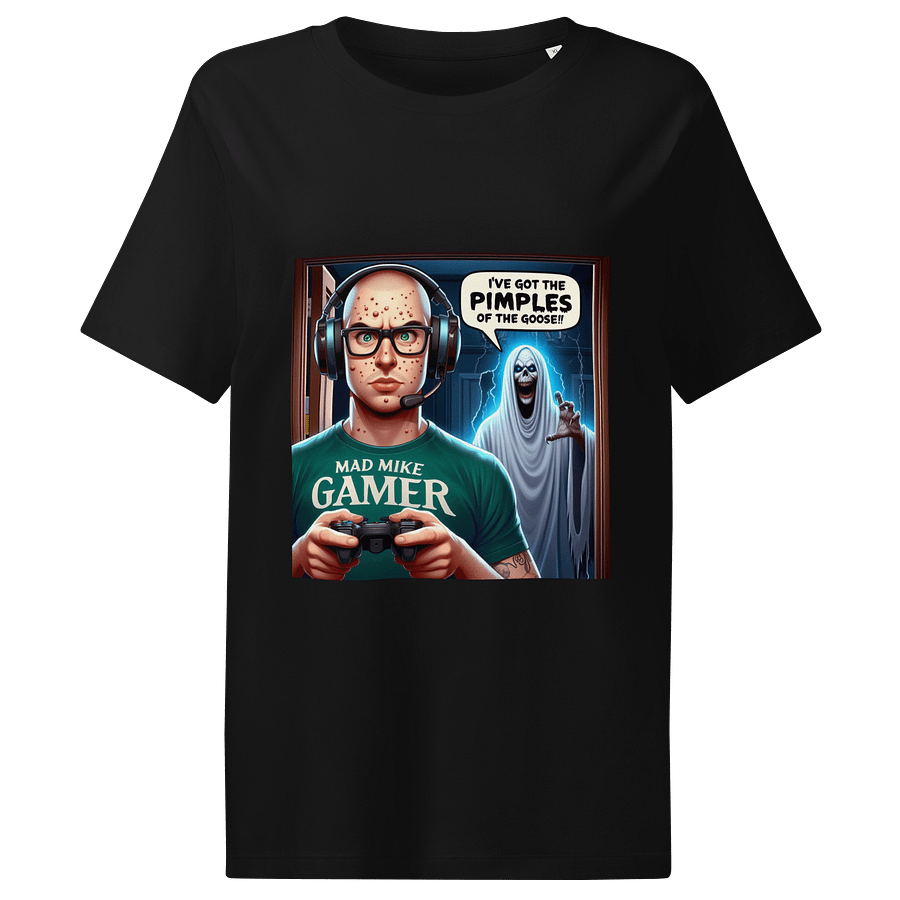 Mad Mike Gamer Pimple Ghost T-Shirt product image (1)