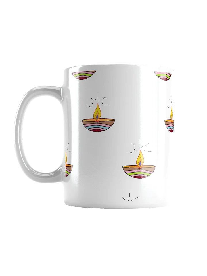 Festive Flame White Mug product image (2)