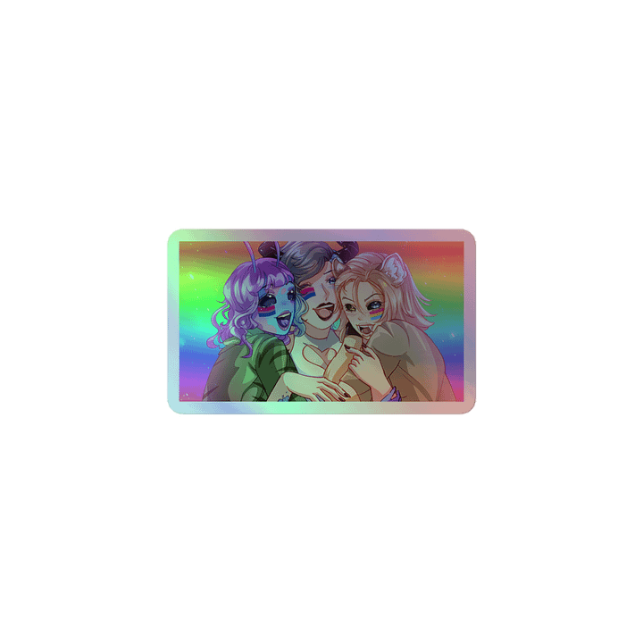 Pride Scapes Holo-Sticker product image (1)