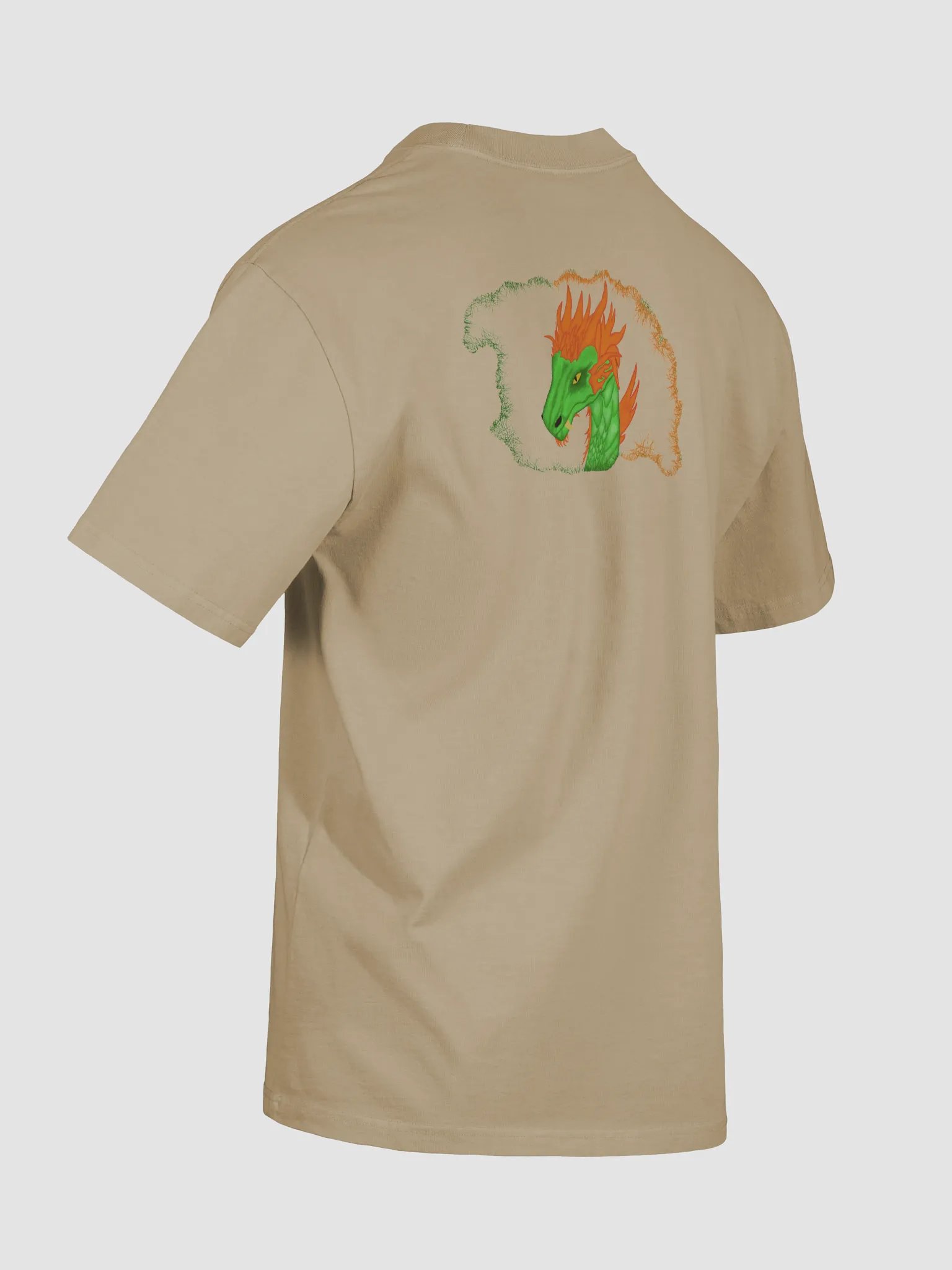 Dragon's Fury Oversized T-Shirt product image (8)