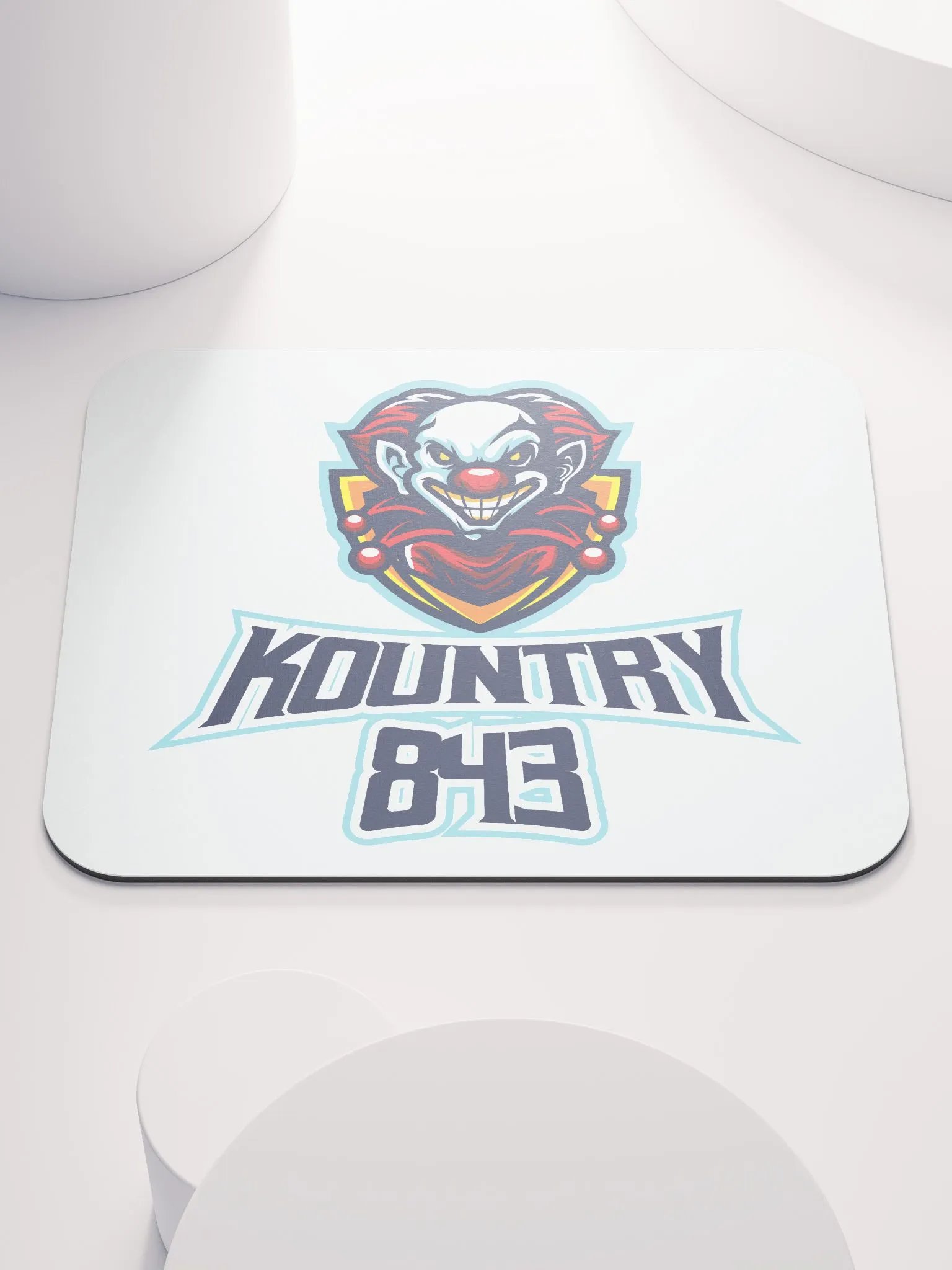 Sinister Clown Logo Mouse Pad product image (1)