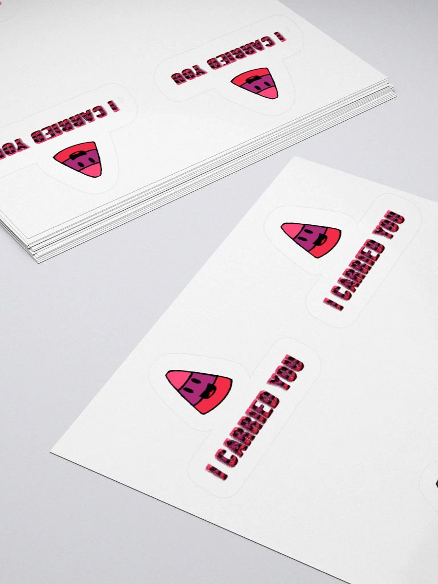 I CARRIED YOU - Stickers product image (16)