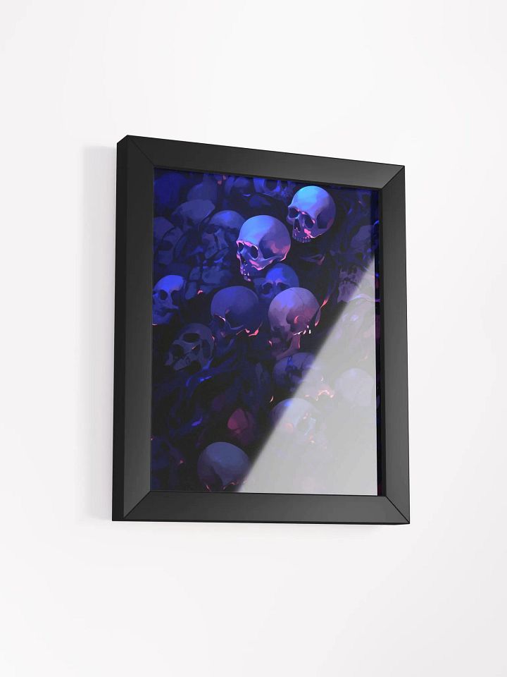 Framed Ethereal Skull Pile Poster product image (30)