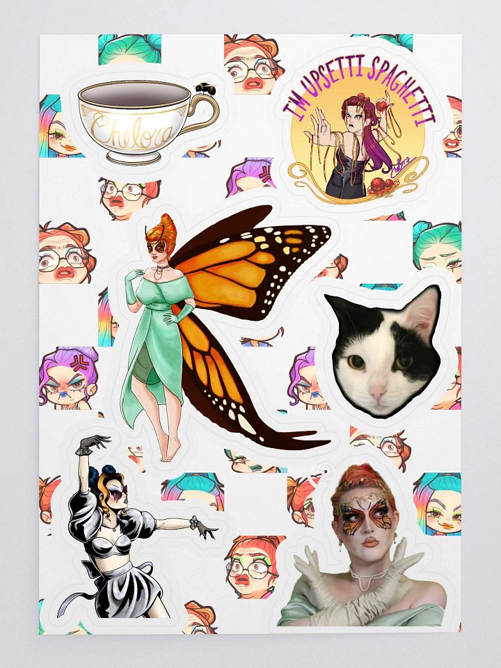 Chelora Sticker sheet 1 product image (1)