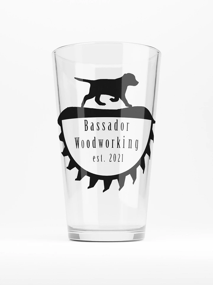 Bassador Logo Pint Glass product image (1)