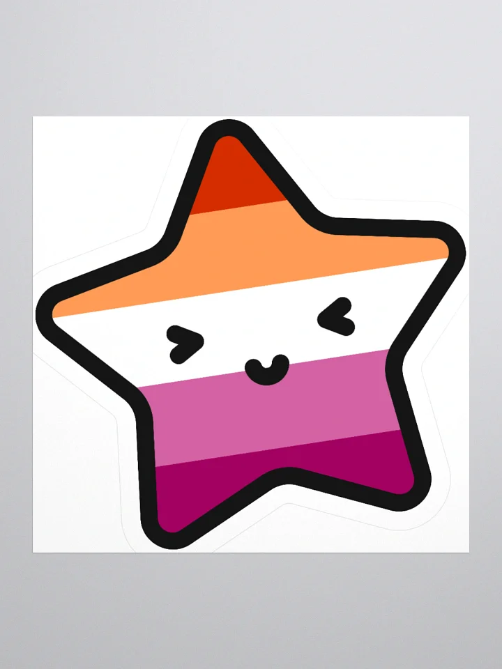 Lucy Lesbian Pride Sticker product image (3)