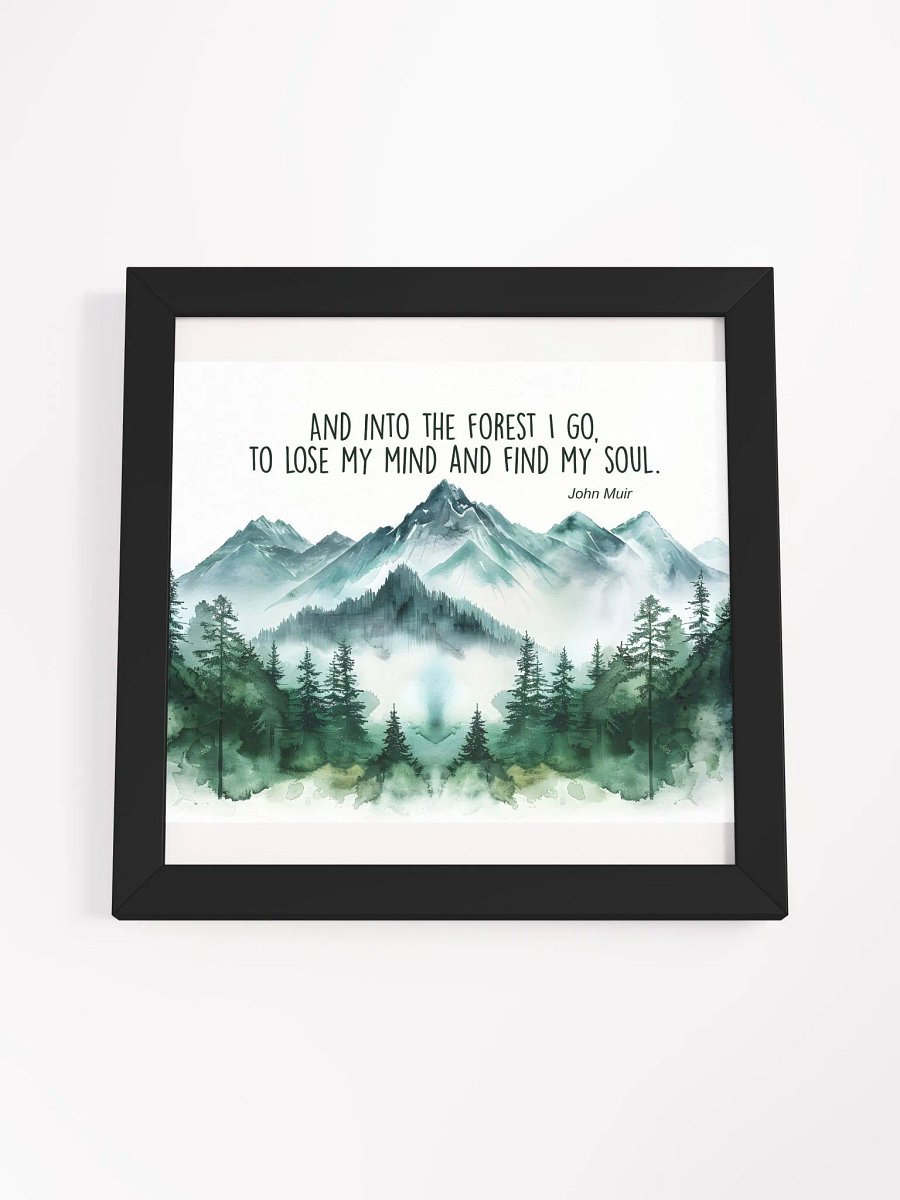 Into the Forest I Go" Wall Art product image (10)