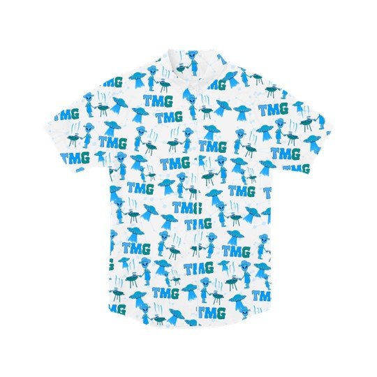 TMG Hawaiian White Shirt product image (1)