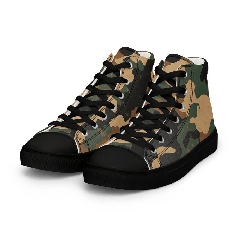 Retro Camo Women's High Tops product image (7)