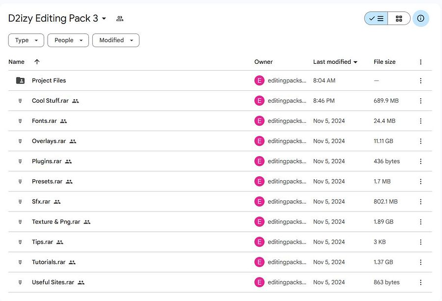 D2 Editing pack 3 product image (2)