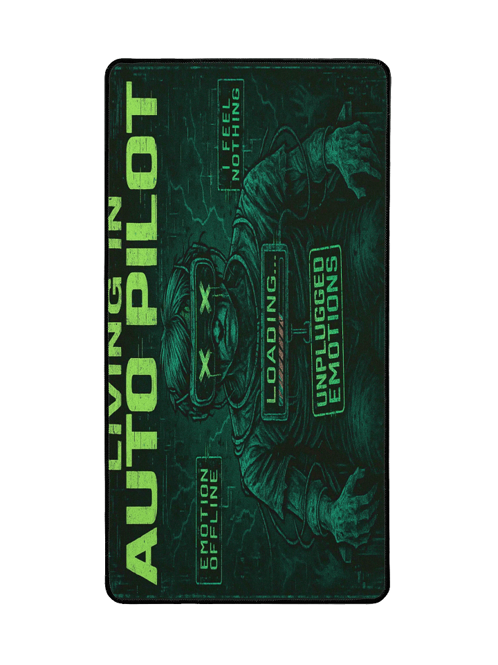 Living in Auto Pilot Large Mouse Pad product image (2)