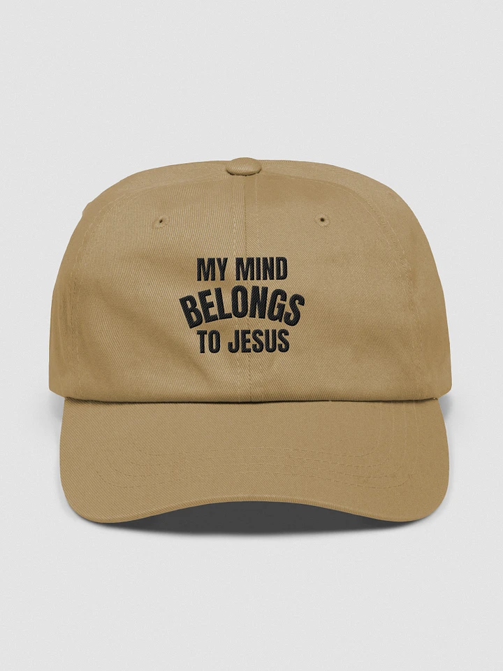 My Mind Belongs to Jesus (Black Thread) product image (6)