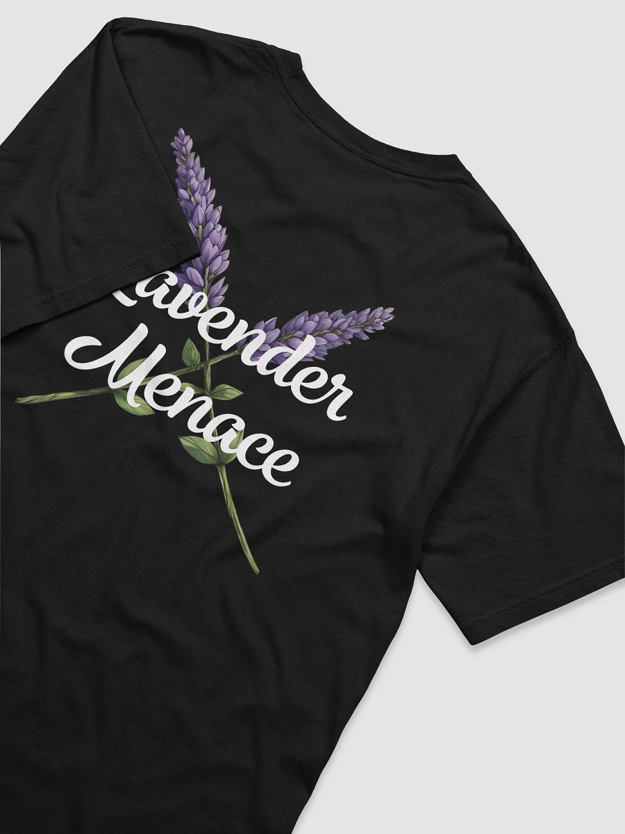 Lavender Menace - T-Shirt (Black) product image (1)