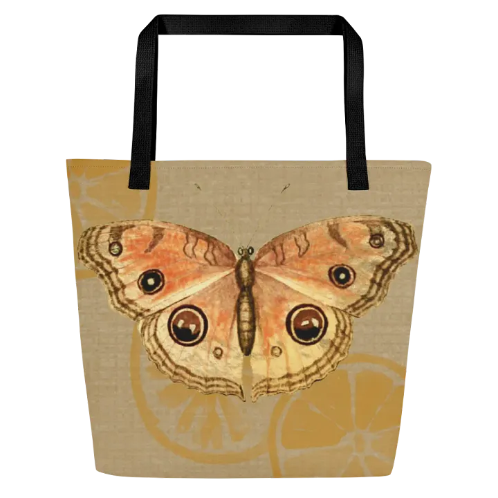 Bee and Moth Tote Bag product image (1)