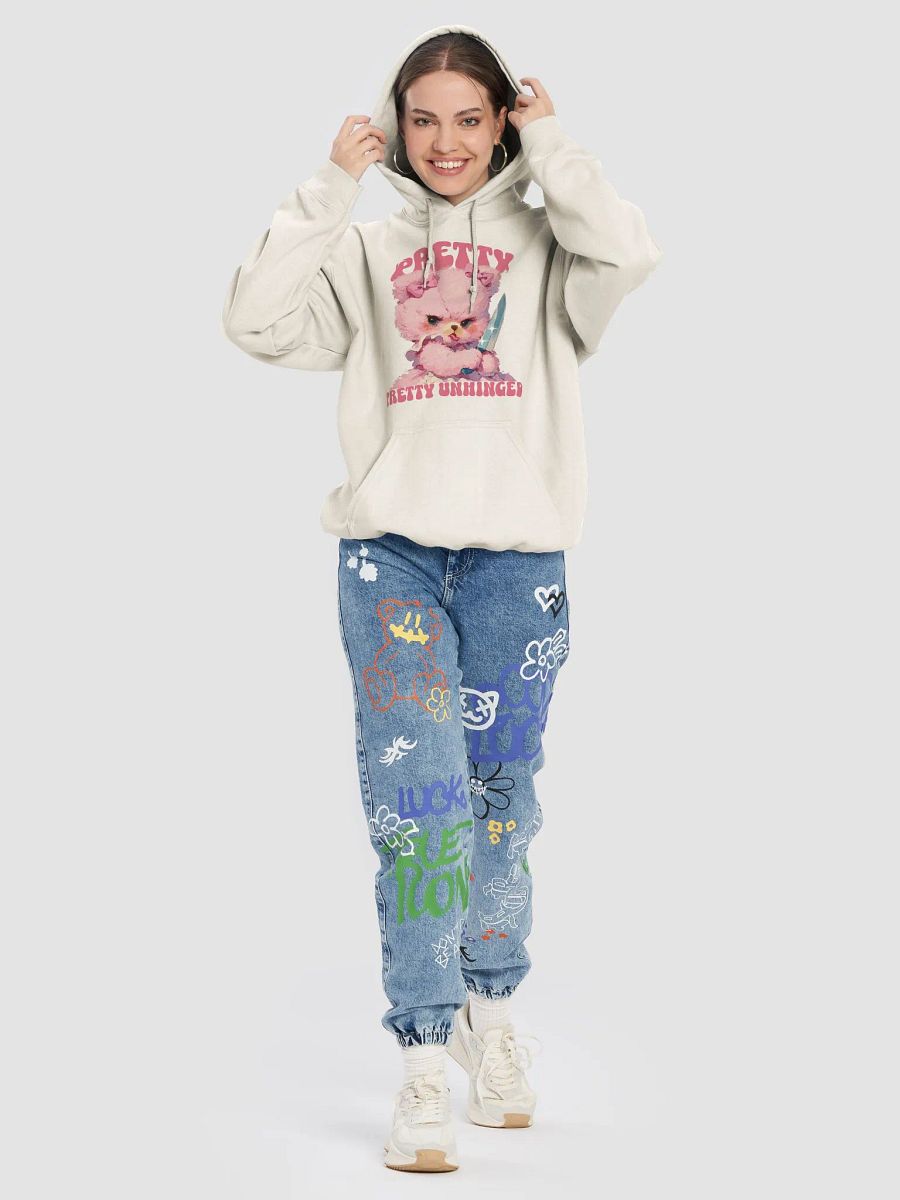 Pretty unhinged Hoodie product image (8)