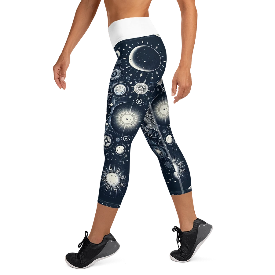 All-Over Print Yoga Capri Leggings product image (2)