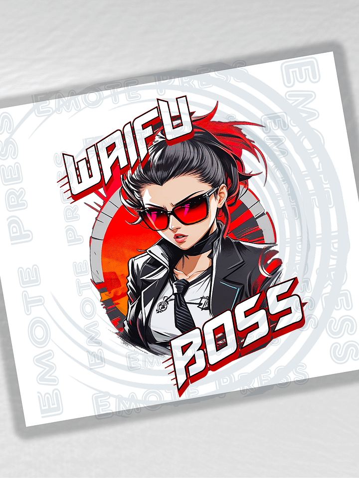 Waifu Boss 20 oz oz Stainless Steel Tumbler - v1 product image (2)