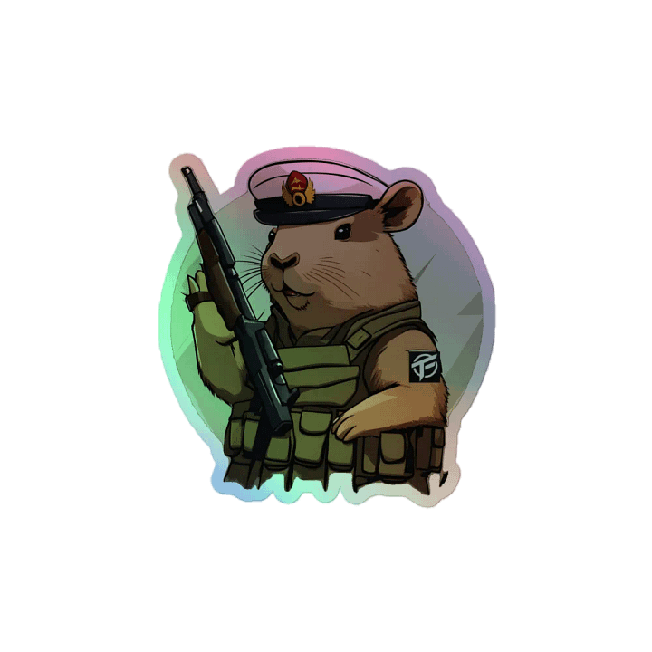 TopFrag™ Cappy Holographic Sticker product image (2)