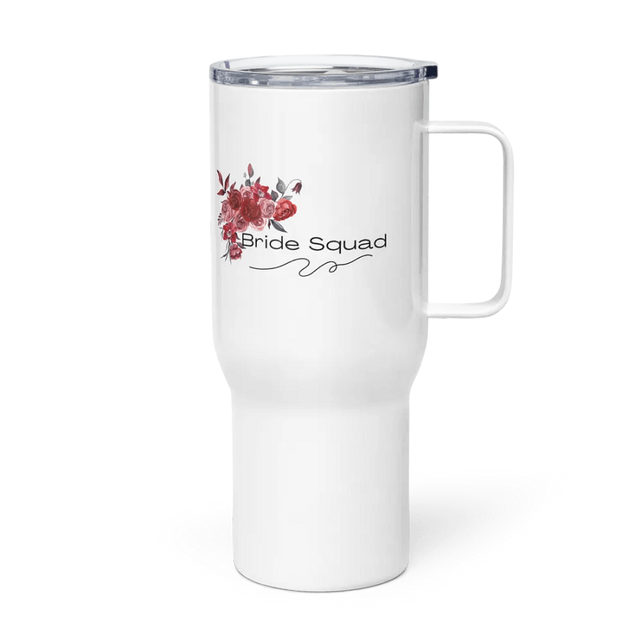 Bridal Squad 008 Rose Floral Bliss Travel Mug product image (3)