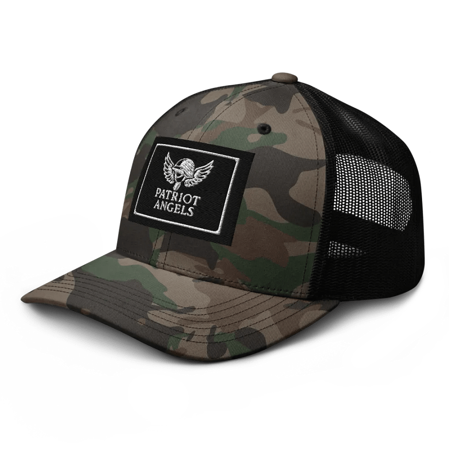 Patriot Angels First Logo Badge - Embroidery Front Cam Hat product image (4)